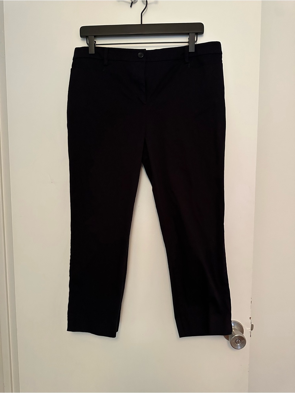 Talbots Black Cropped Women's Pants - Slim Ankle Length